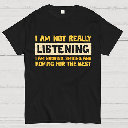 Hoping For The Best Geek T-Shirt