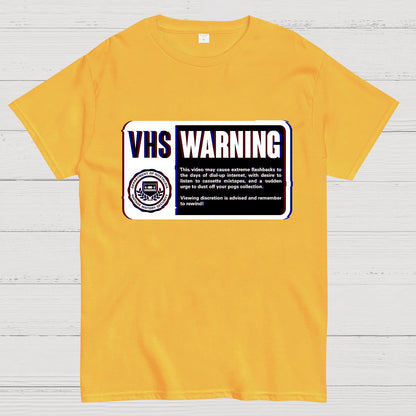 VHS Nostalgia Warning Buy Now Geek T-Shirt