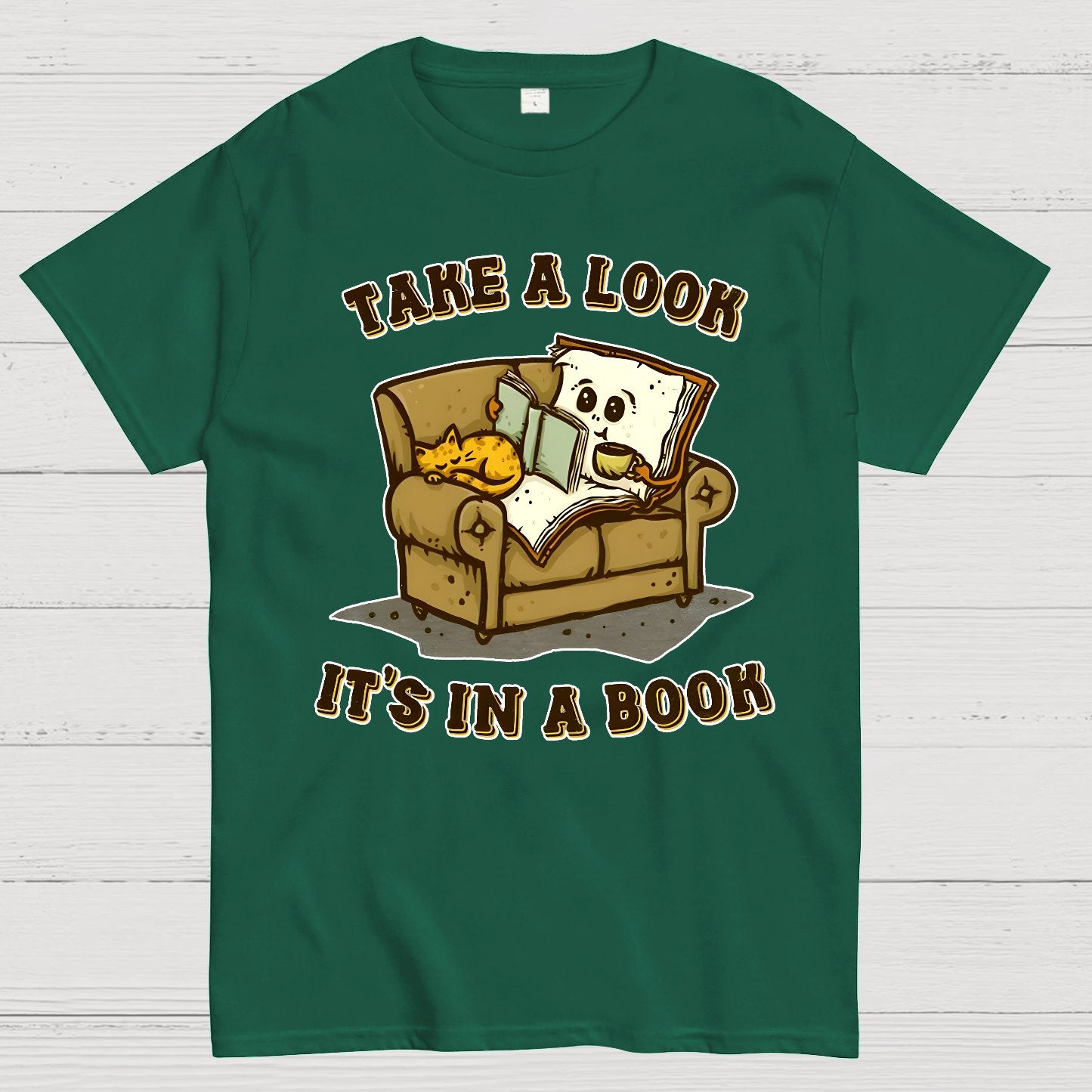 It's In The Book Geek T-Shirt