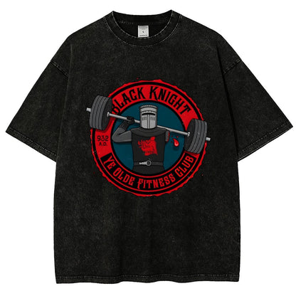 Ye Olde Fitness Club Vintage Distressed T-shirt