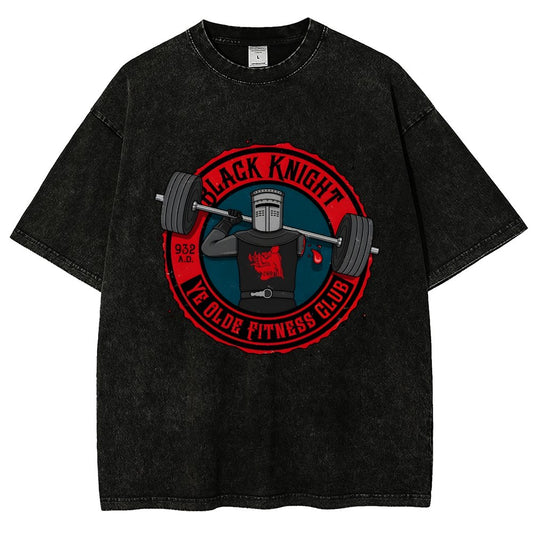 Ye Olde Fitness Club Vintage Distressed T-shirt