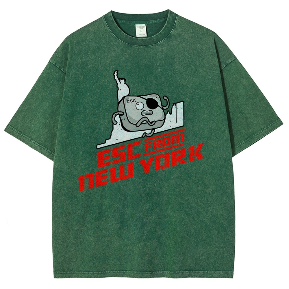 Esc from New Town Vintage Distressed T-shirt