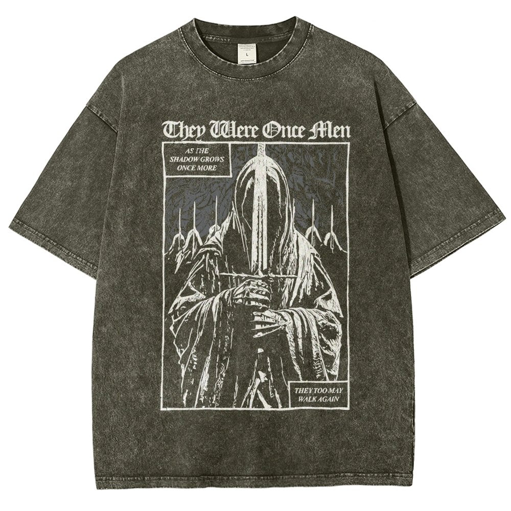 They Were Once Men Vintage Distressed T-shirt
