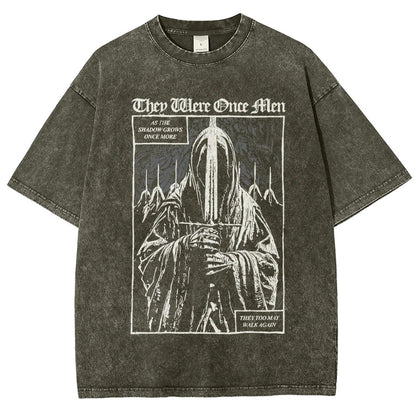 They Were Once Men Vintage Distressed T-shirt