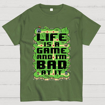 Vintage Game Map Joke Geek T-Shirt