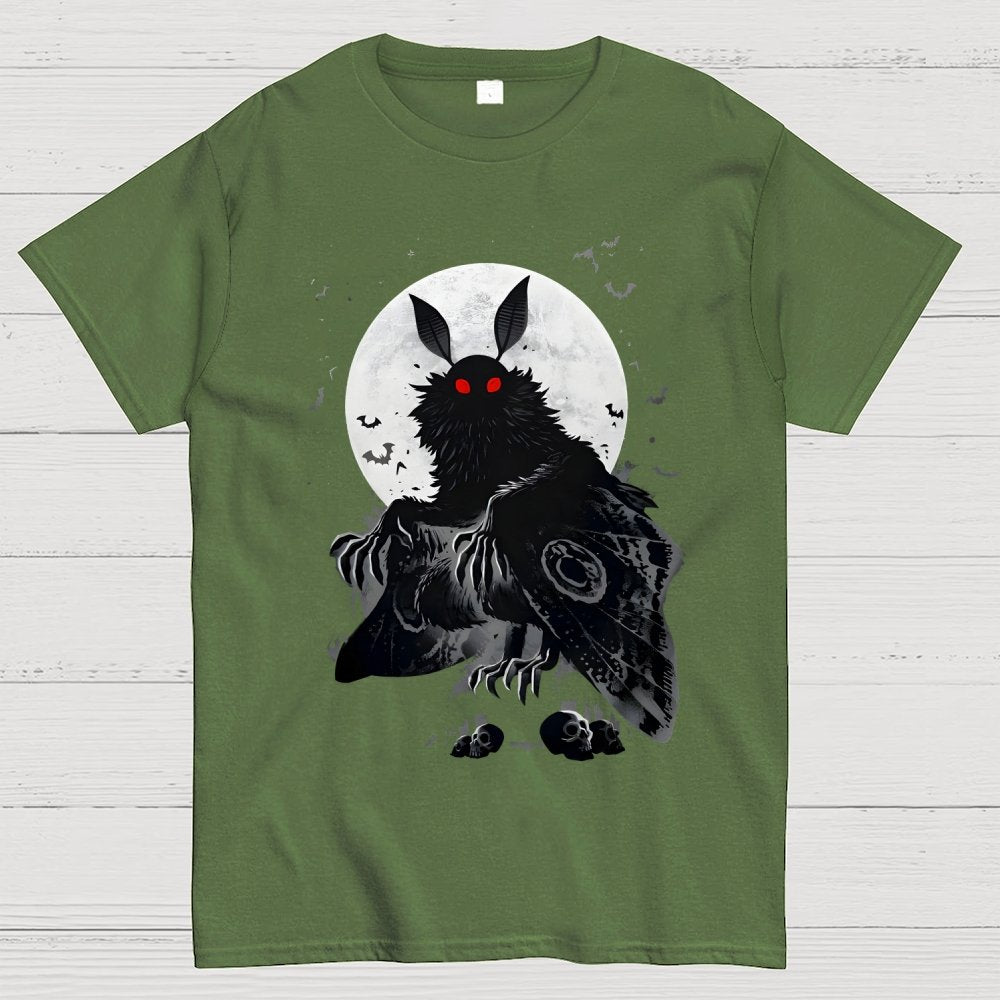 Red Eyed Mothman Geek T-Shirt