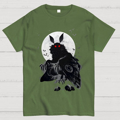 Red Eyed Mothman Geek T-Shirt