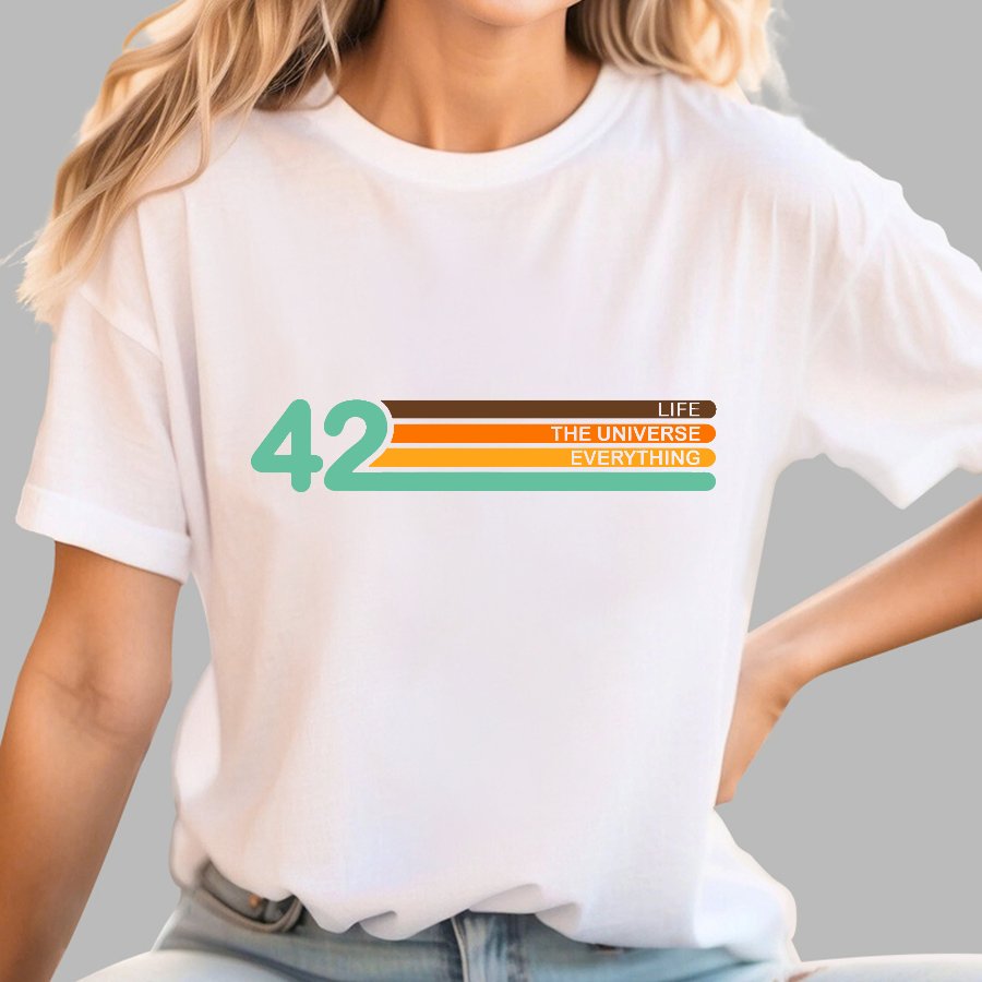 42  Life The Universe And Everything Geek T-Shirt