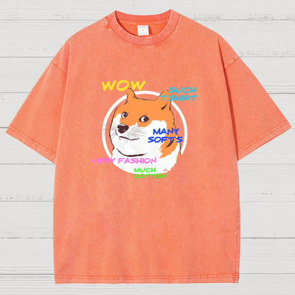 Doge Vintage Distressed T-shirt