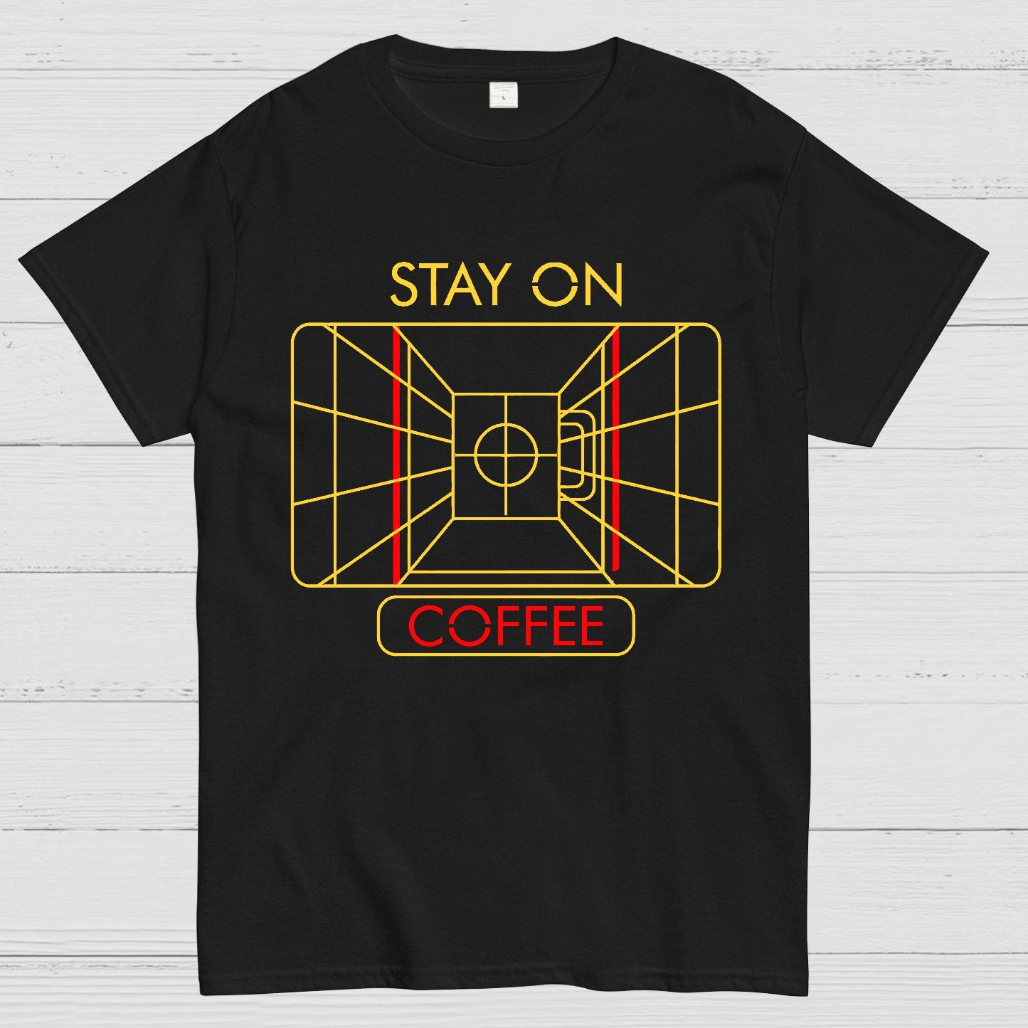 Stay On Coffee Geek T-Shirt