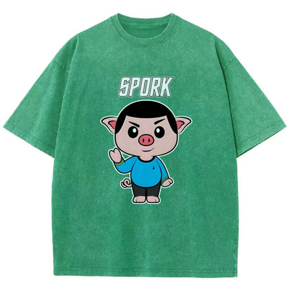 Spork Vintage Distressed T-shirt