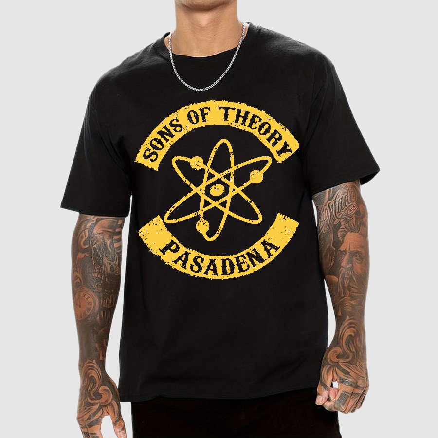 Sons Of Theory Big Bang Humor Geek T-Shirt