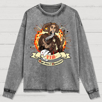 Magician Washed Long Sleeve Tee