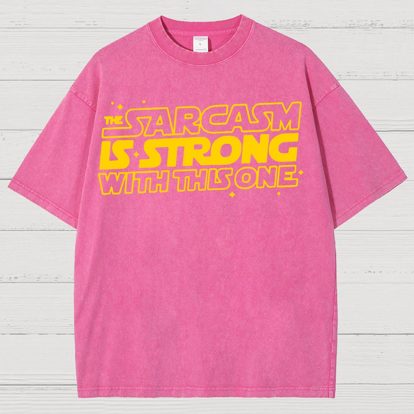 Strong Sarcasm Vintage Distressed T-shirt