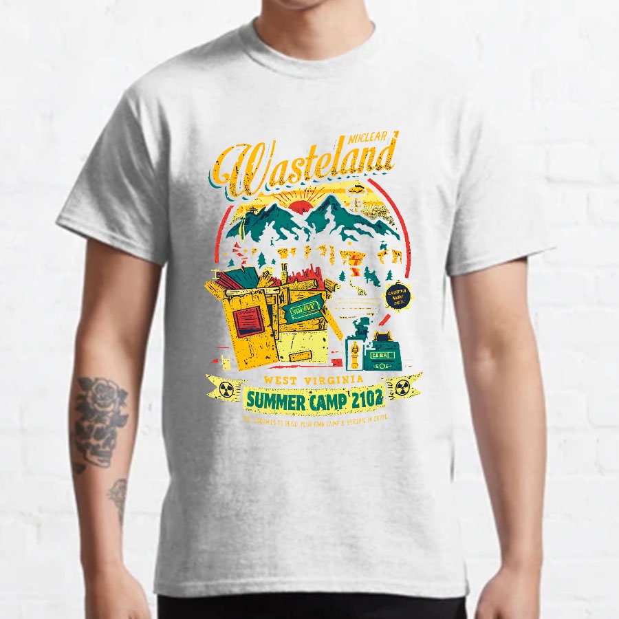 NUCLEAR SUMMER CAMP Nerdy T-Shirt