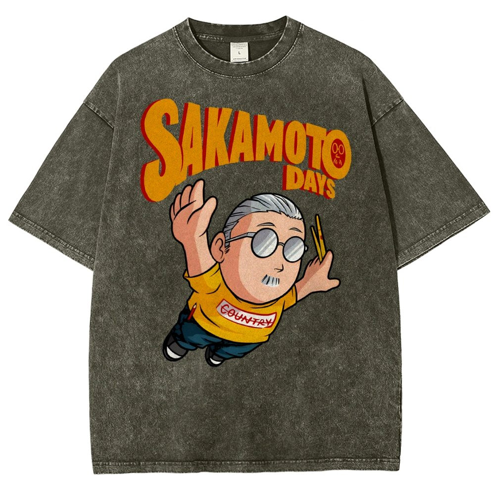 Flying Sakamoto Vintage Distressed T-shirt