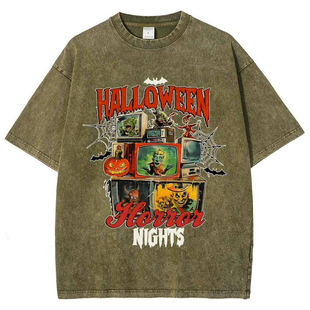 Halloween Horror Nights Vintage Distressed T-shirt