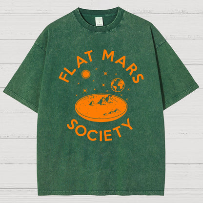 Flat Mars Vintage Distressed T-shirt