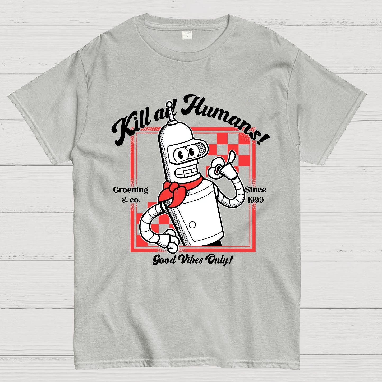 Kill All Humans Geek T-Shirt