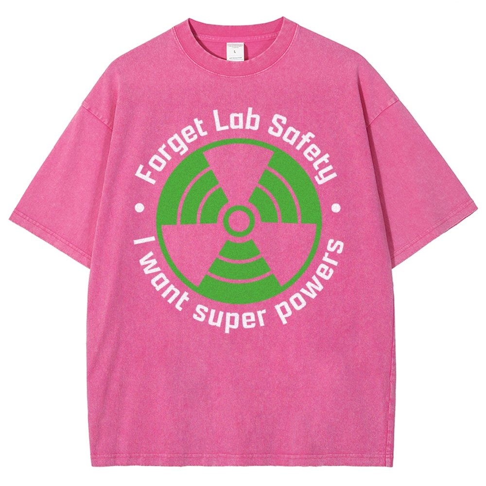 Forget Lab Safety Vintage Distressed T-shirt