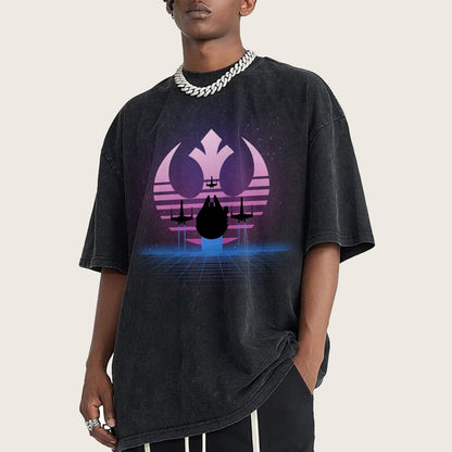 The Retro Rebellion Vintage Distressed T-shirt