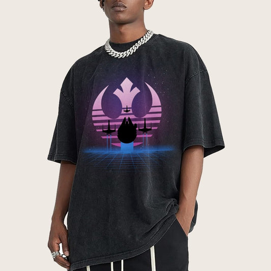 The Retro Rebellion Vintage Distressed T-shirt