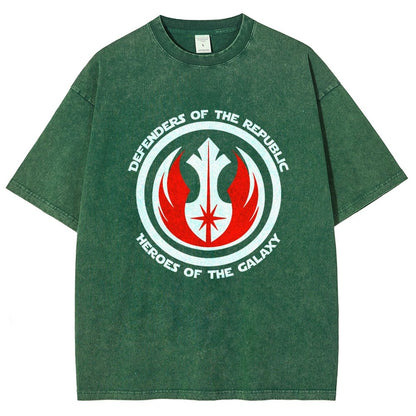 Protectors Of The Realm Heroes Of The Cosmos Vintage Distressed T-shirt