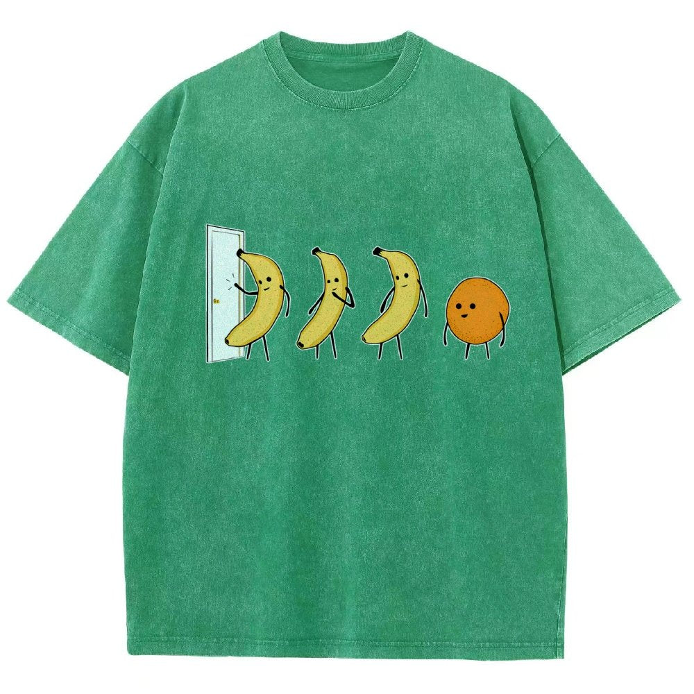 Knock Knock Funny Vintage Distressed T-shirt