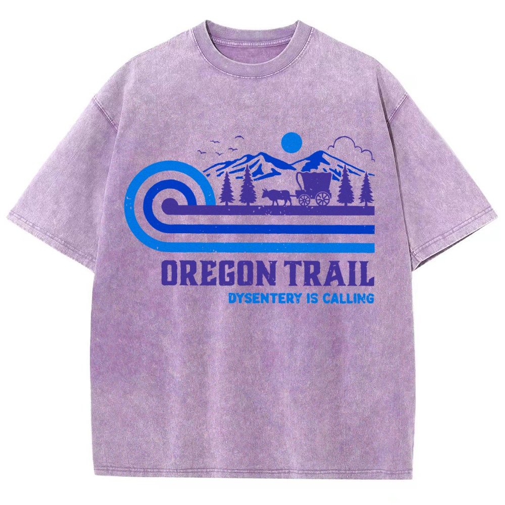 Vintage Oregon Trail Vintage Distressed T-shirt