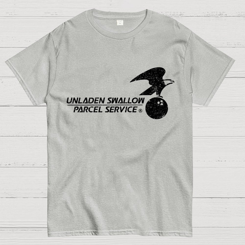 Unladen Swallow Parcel Service Geek T-Shirt