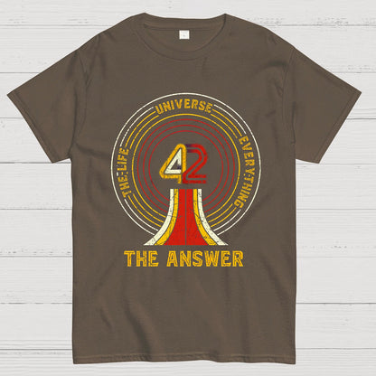 42 The Life Universe Everything Geek T-Shirt
