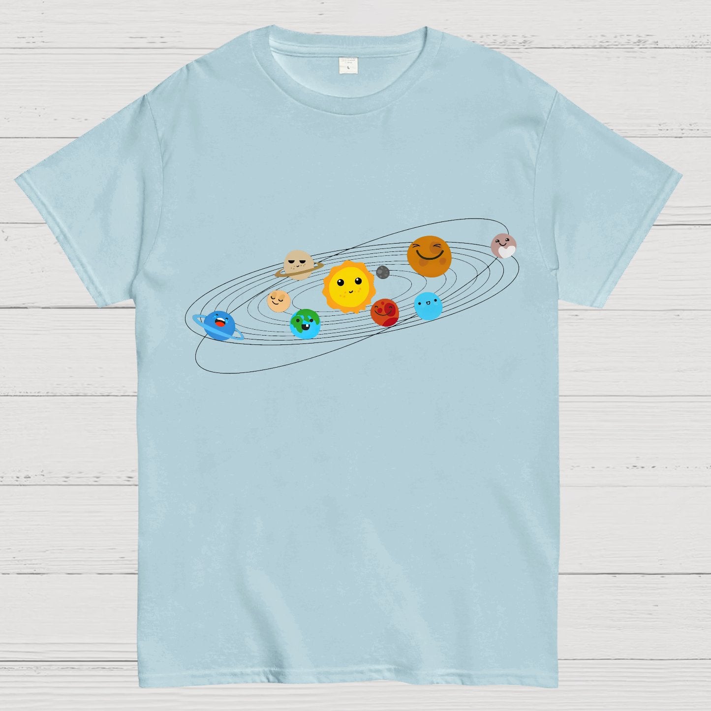 Solar System Nerdy T-Shirt