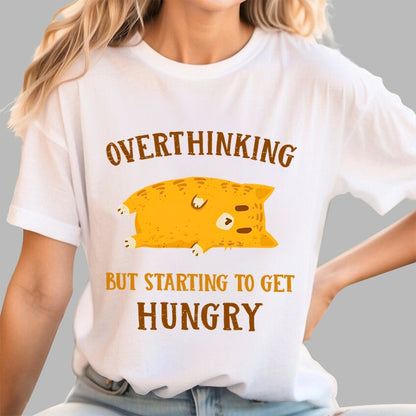 Overthinking  But Getting Hungry Geek T-Shirt