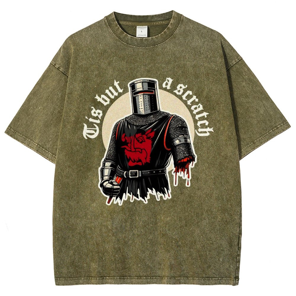 Tis But A Scratch Vintage Distressed T-shirt