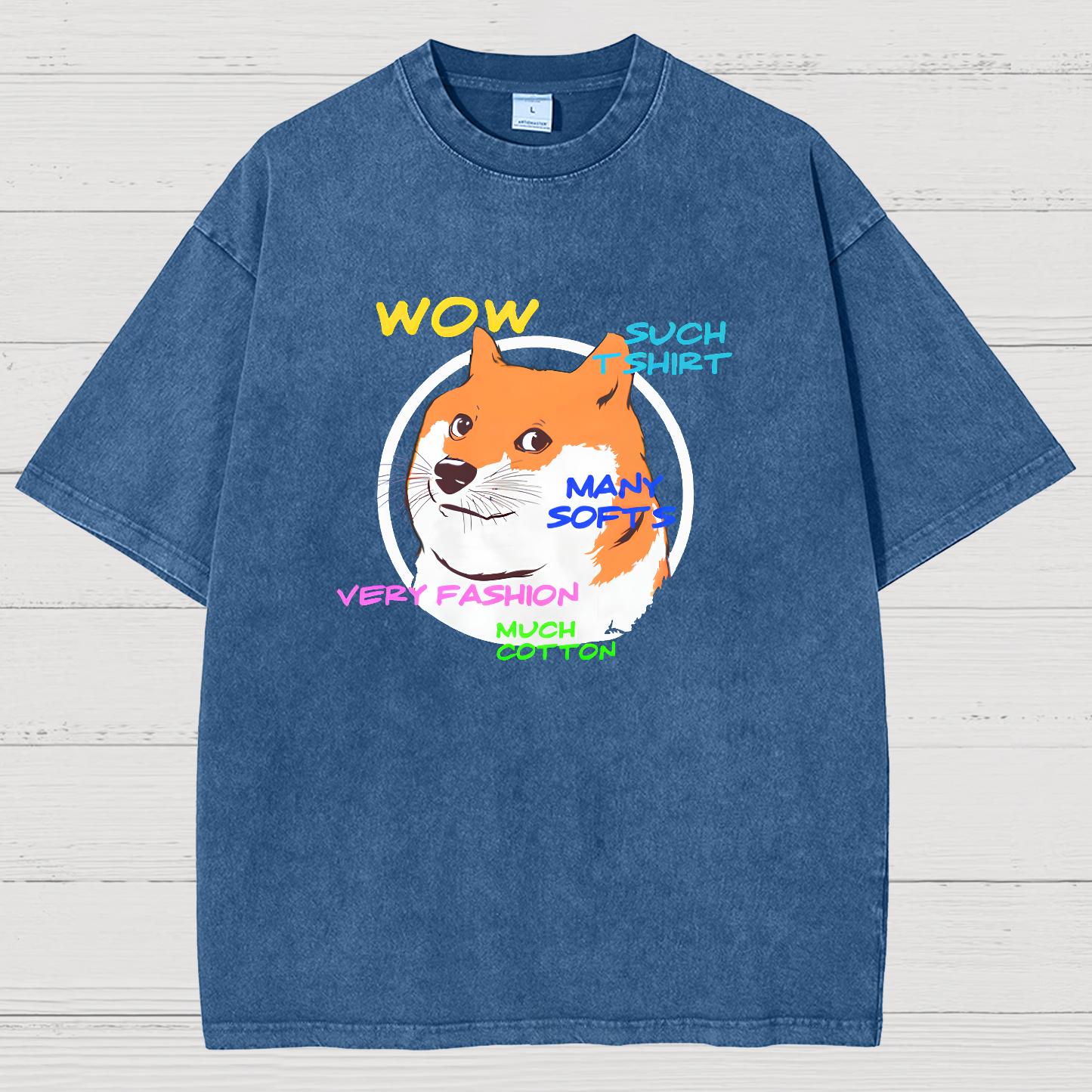 Doge Vintage Distressed T-shirt