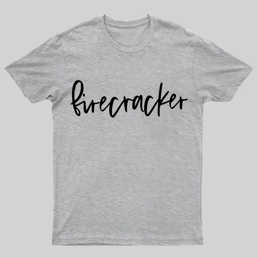 Firecracker 4th Of July Geeky T-Shirt