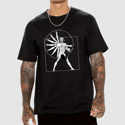 Vitruvian Man Geek T-Shirt