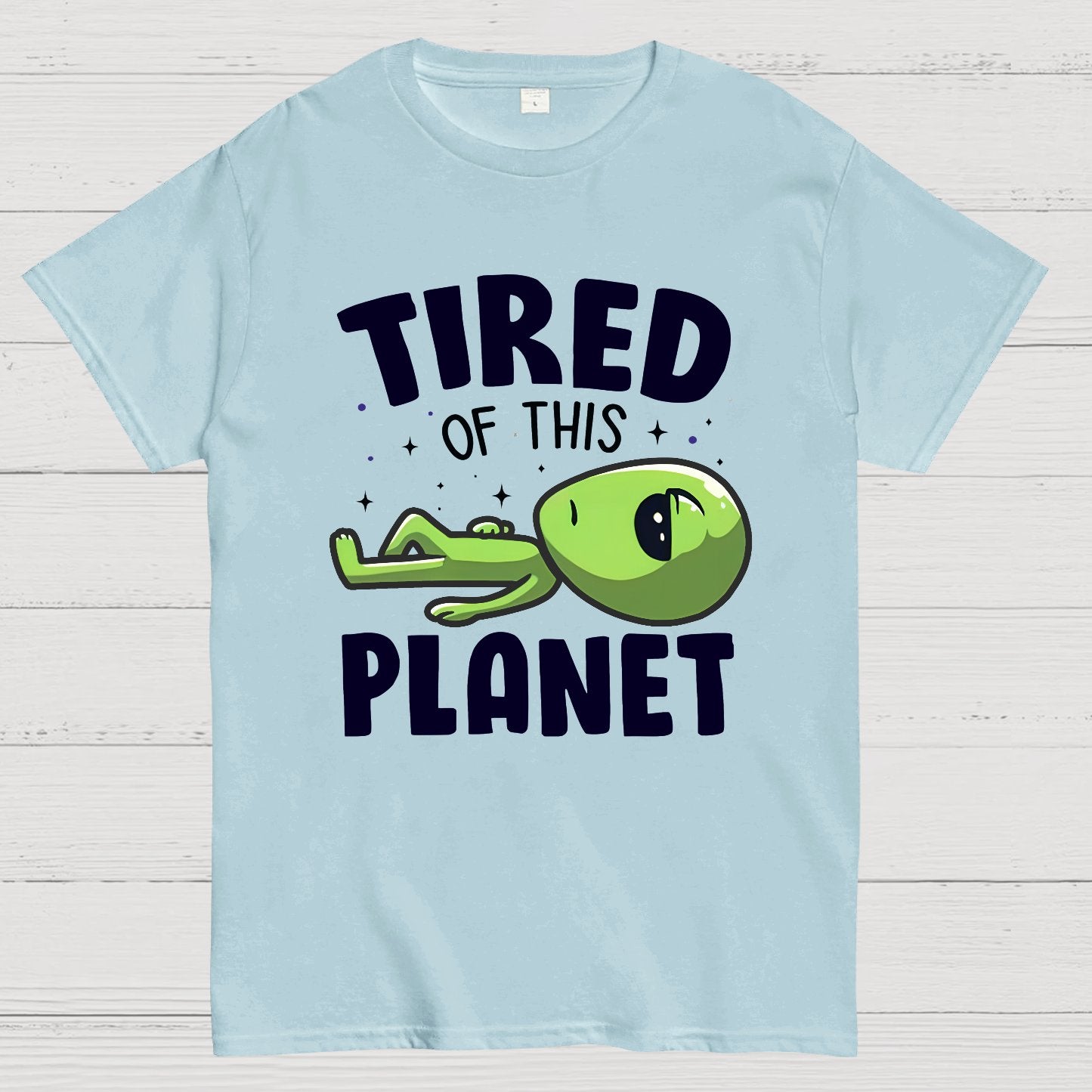 Tired of This Planet Nerdy T-Shirt