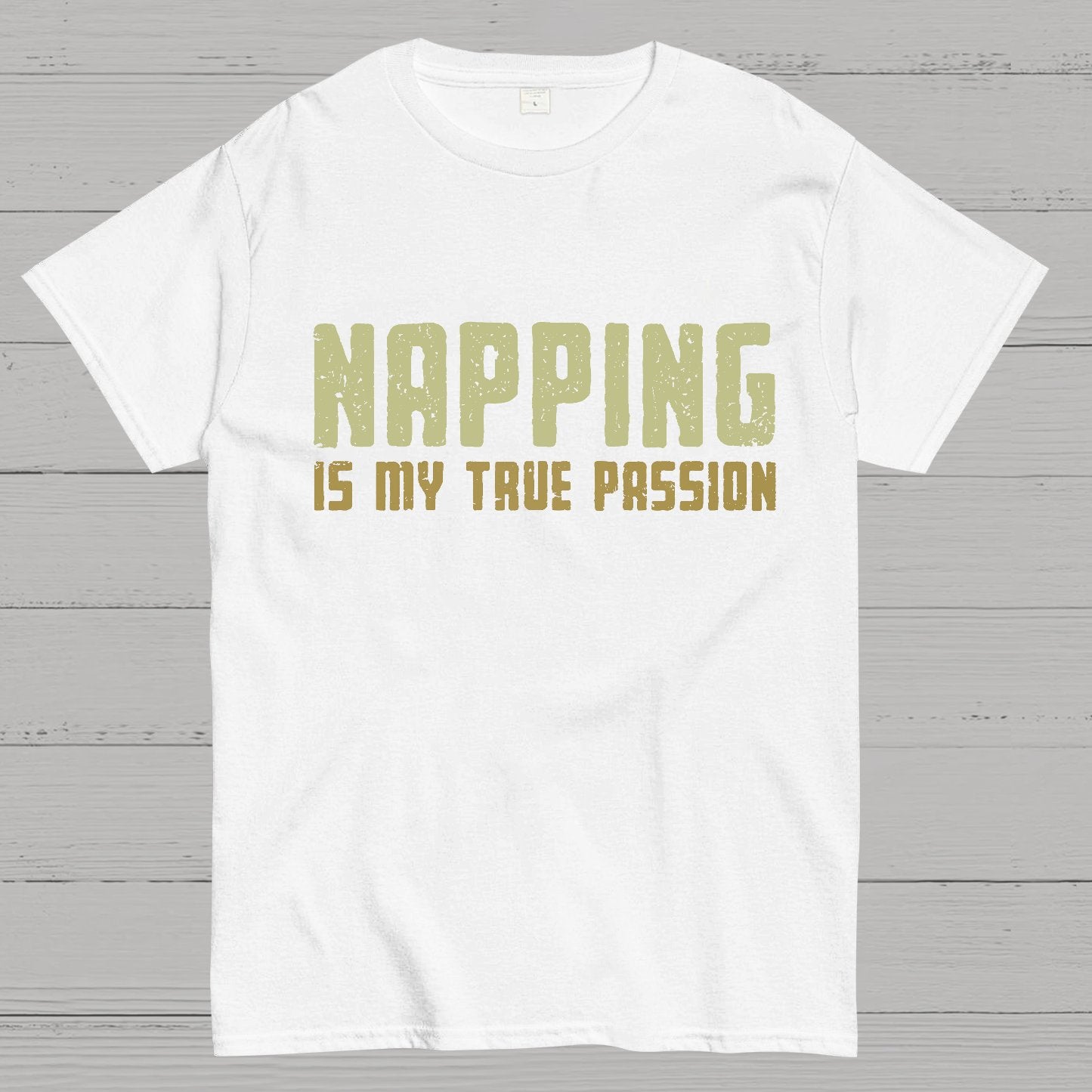 Napping is My Passion Geeky T-Shirt
