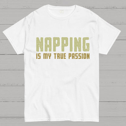 Napping is My Passion Geeky T-Shirt