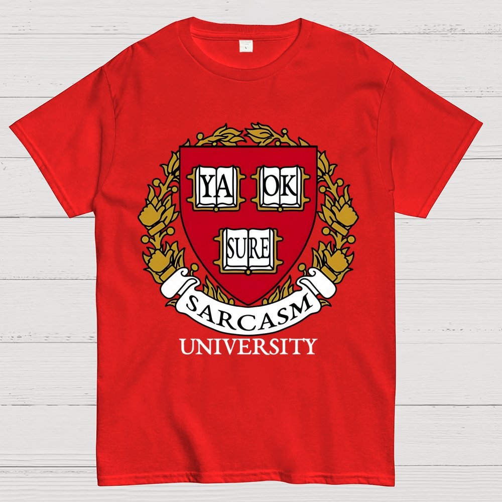 Ivy League Sarcasm Unisex Geek T-Shirt