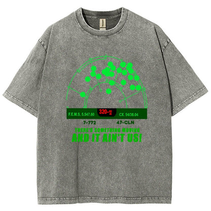 Movement Tracker Vintage Distressed T-shirt