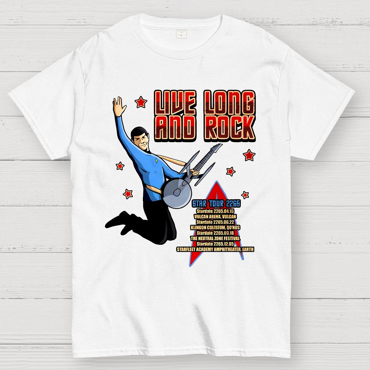 Live Long and Jam Geek T-Shirt