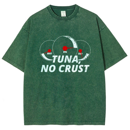 TUNA. NO CRUST Vintage Distressed T-shirt