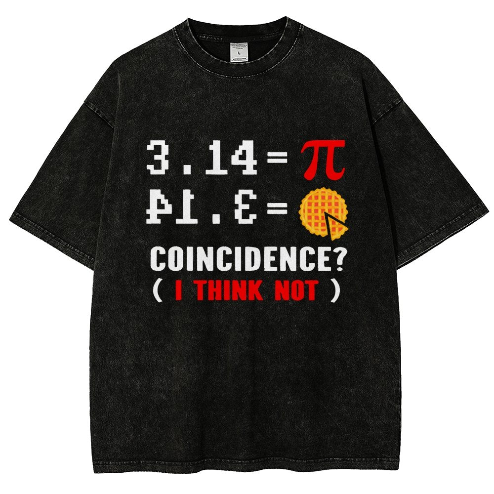 3.14 = pi coincidence (i think not) Vintage Distressed T-shirt