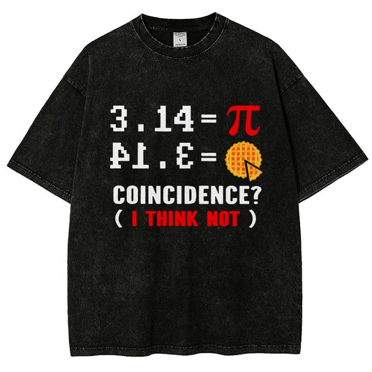 3.14 = pi coincidence (i think not) Vintage Distressed T-shirt