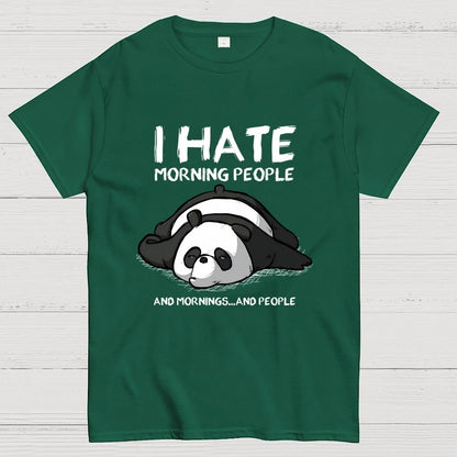 I Hate Morning People Geek T-Shirt