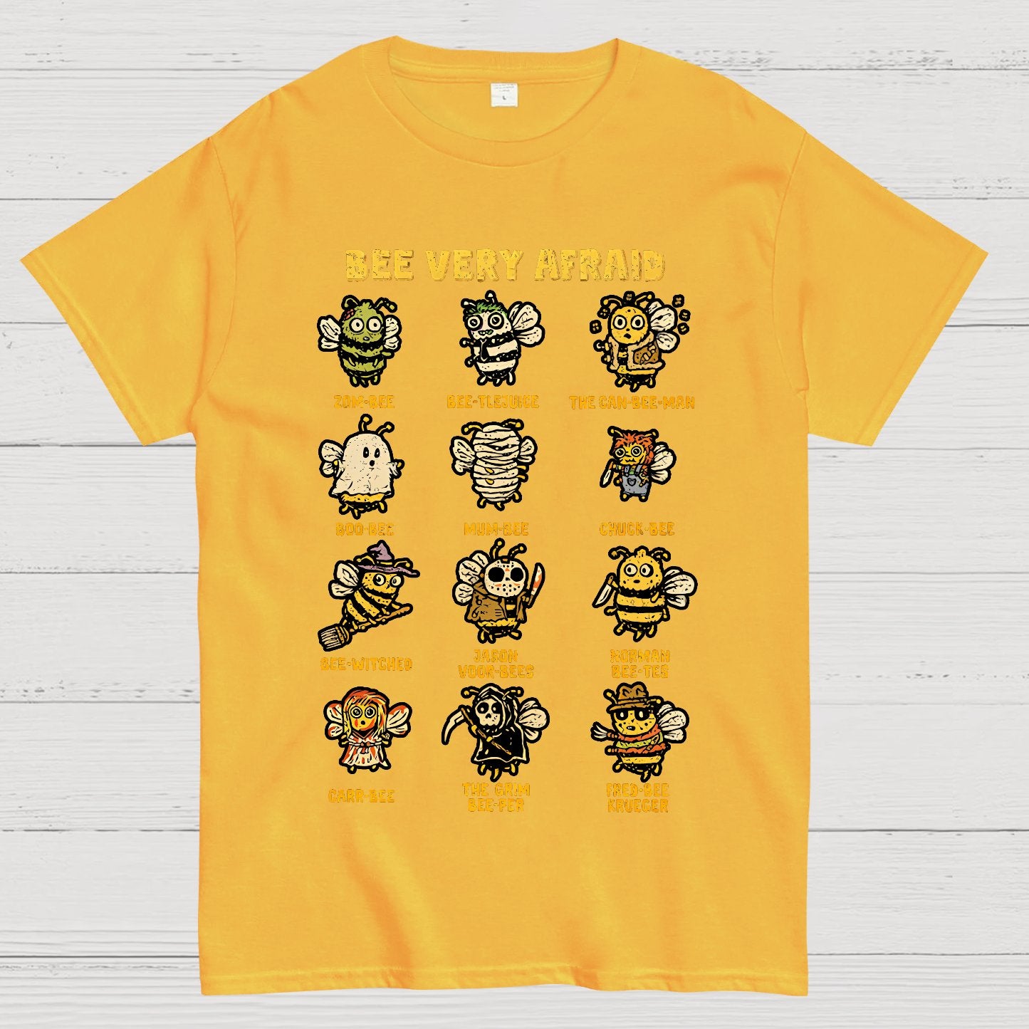 Bees Are Scary, Halloween Geek T-Shirt