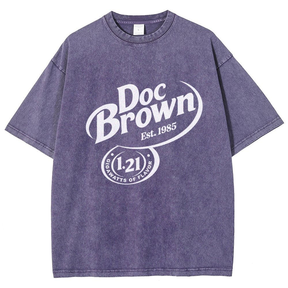 Back To The Flavor Vintage Distressed T-shirt