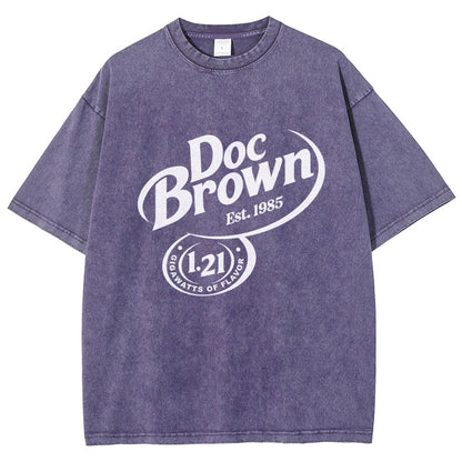 Back To The Flavor Vintage Distressed T-shirt